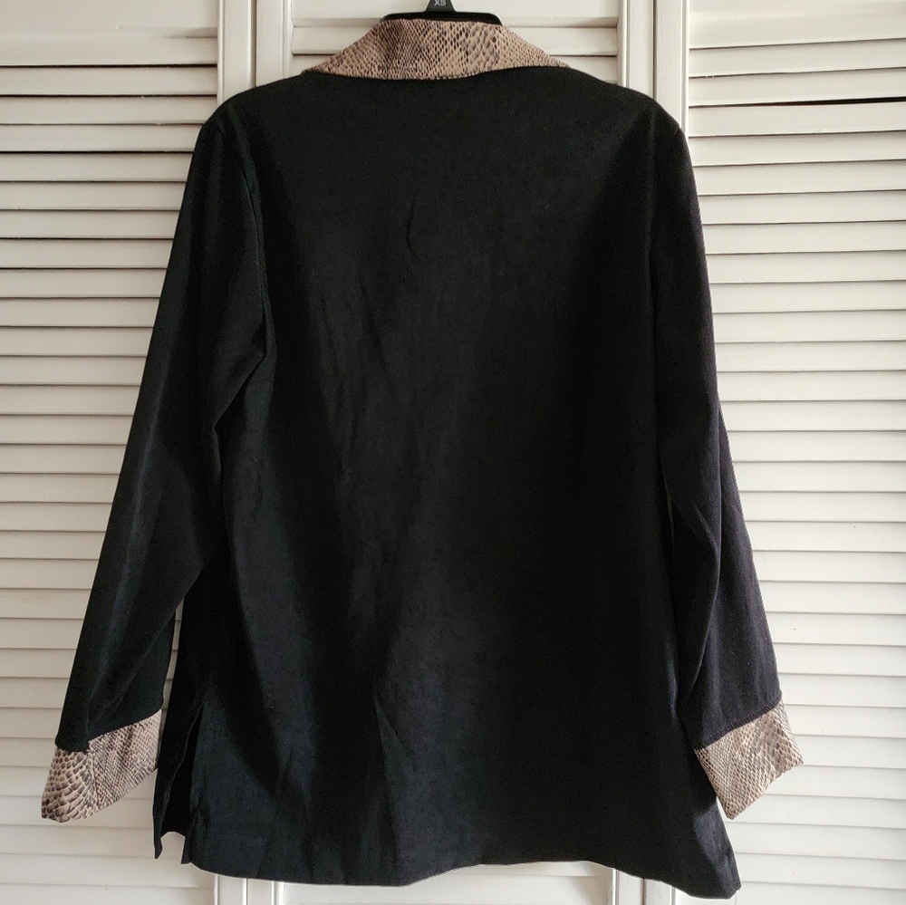 Vintage Black First Option Jacket/Shacket - Picture 8 of 11